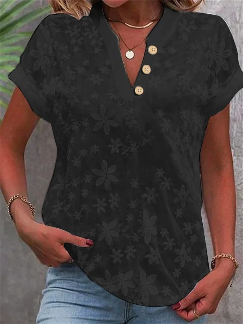 Summer Women White Floral Embr - Embroidery Uniform recension och pris