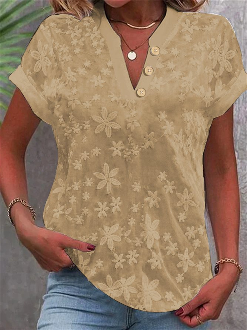 Summer Women White Floral Embr - Embroidery Uniform recension och pris