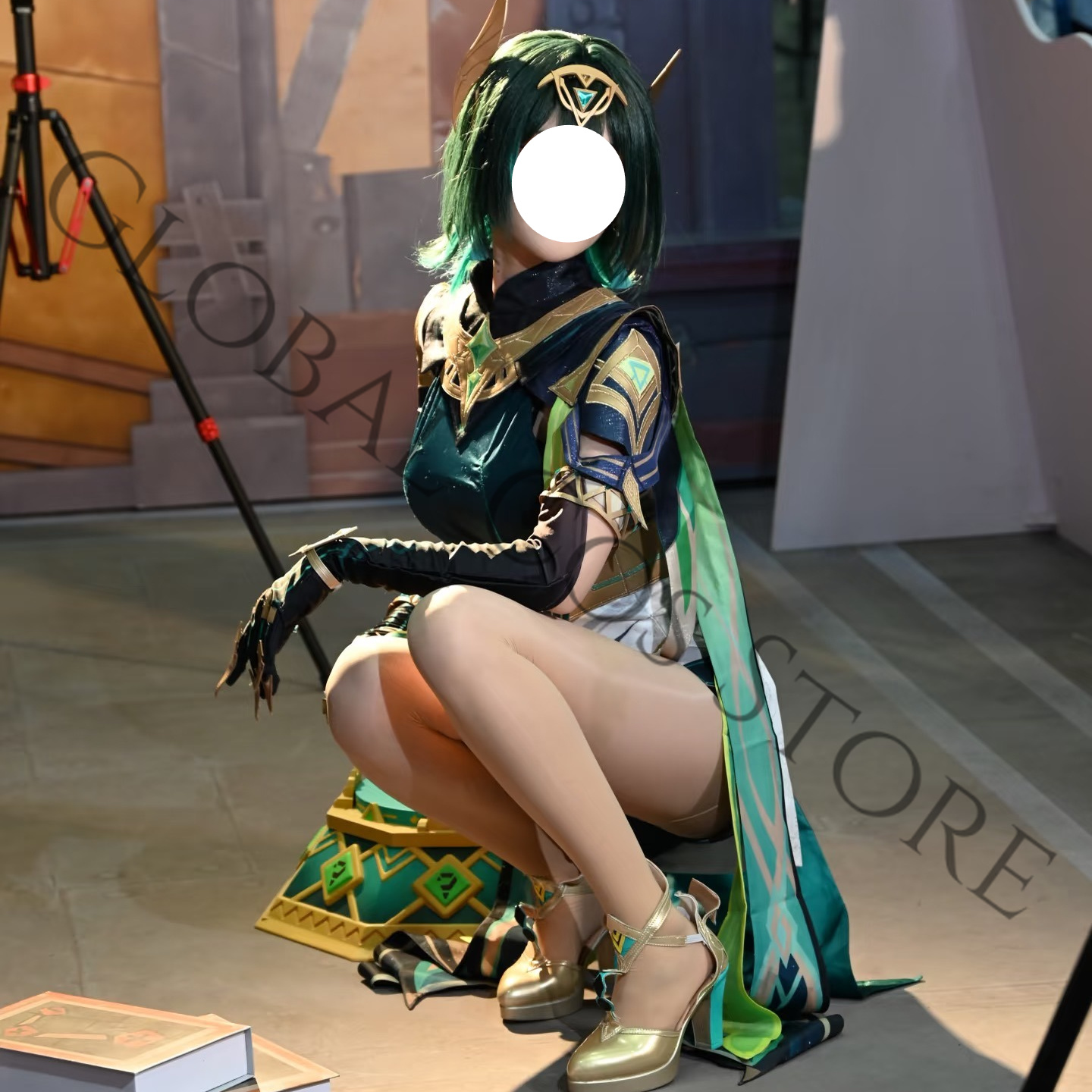 Nefer Cosplay Costume Full Set - Embroidery Skirt recension och pris