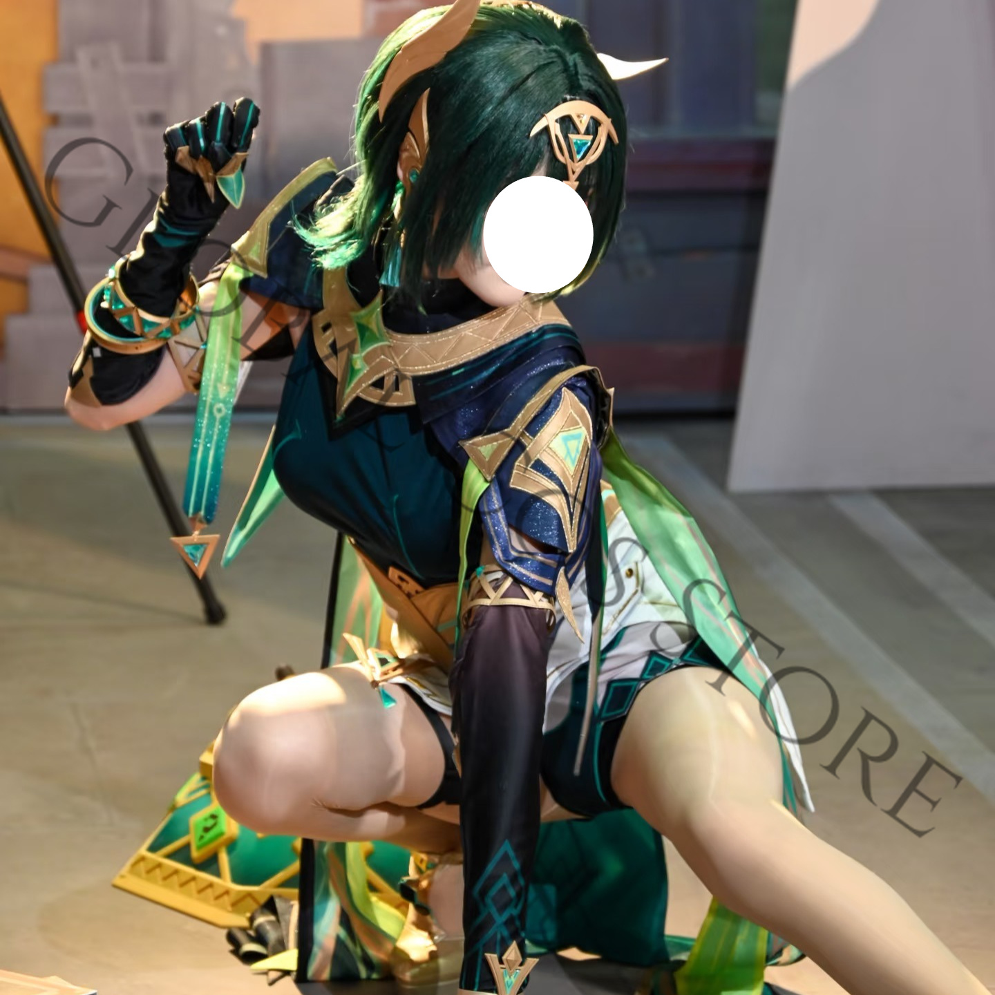 Nefer Cosplay Costume Full Set - Embroidery Skirt recension och pris