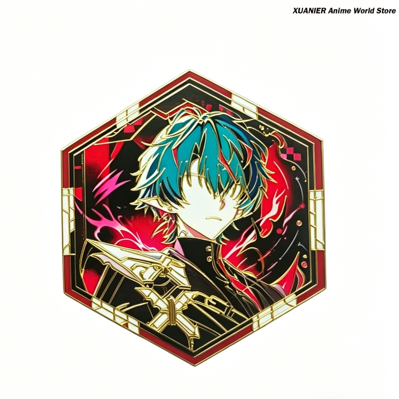 Anime Metal Badge Arknights:En - Embroidery Wallpaper recension och pris