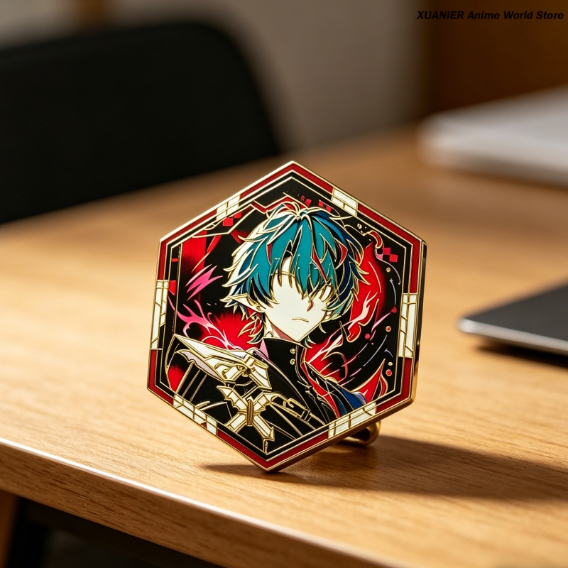 Anime Metal Badge Arknights:En - Embroidery Wallpaper recension och pris