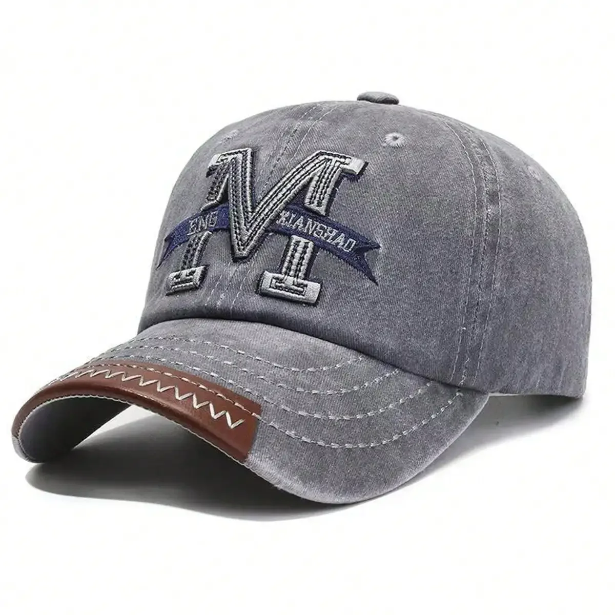 Unisex M Letter Embroidery Was - Embroidery Letter M recension och pris