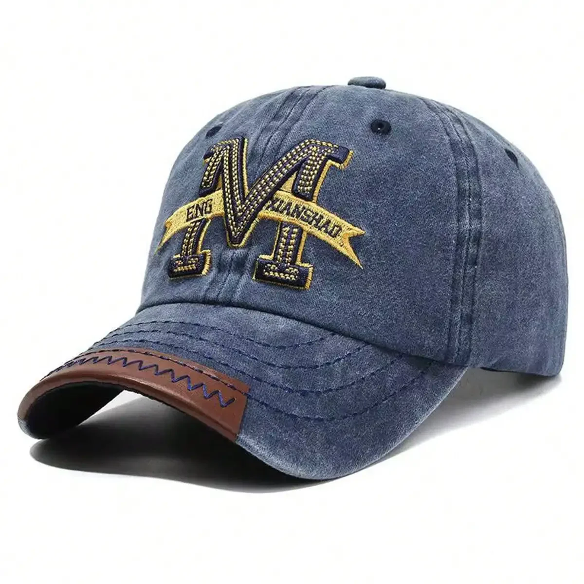 Unisex M Letter Embroidery Was - Embroidery Letter M recension och pris
