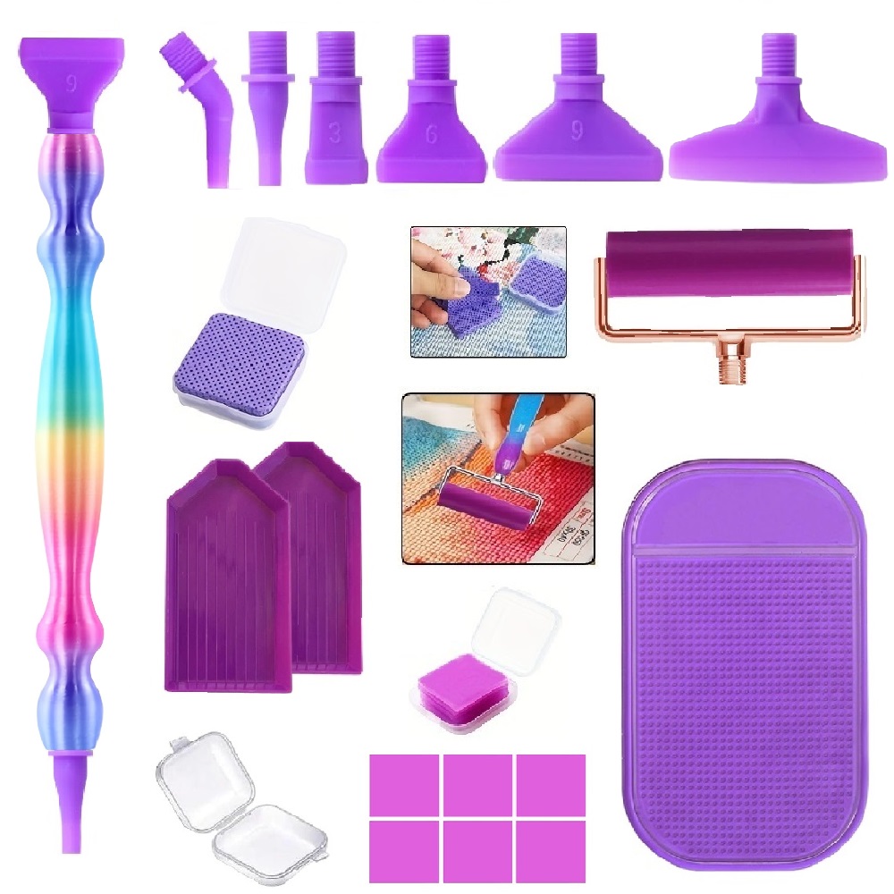DIY diamond painting tool set, - Embroidery Kit Starter recension och pris