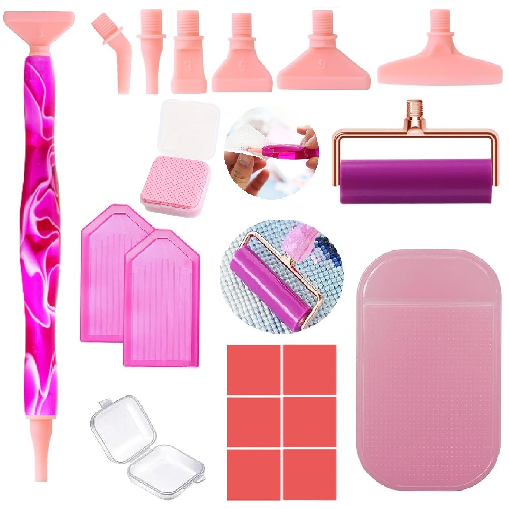 DIY diamond painting tool set, - Embroidery Kit Starter recension och pris