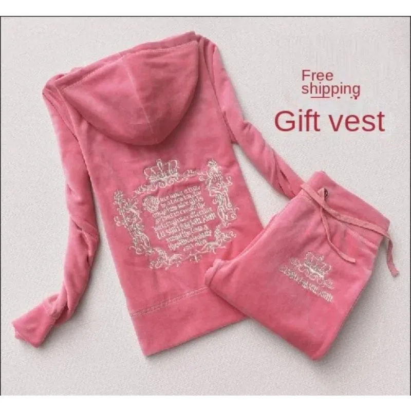 JC Tracksuit Women Velvet Wome - Embroidery Uniform recension och pris