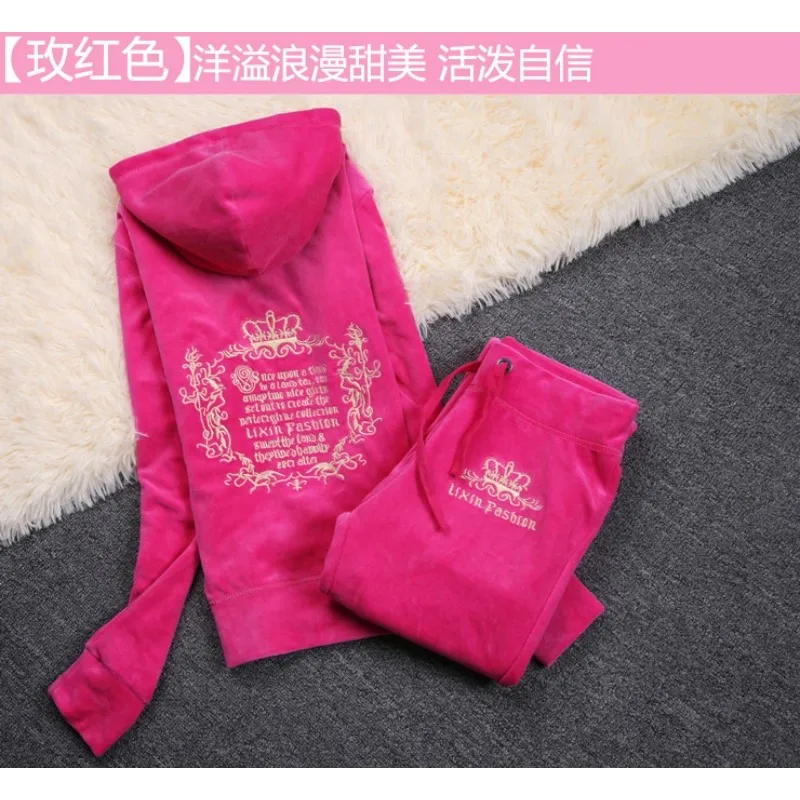 JC Tracksuit Women Velvet Wome - Embroidery Uniform recension och pris