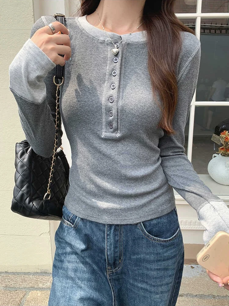 Y2K Patchwork T-Shirt 2025, Co - Embroidery Shirt recension och pris