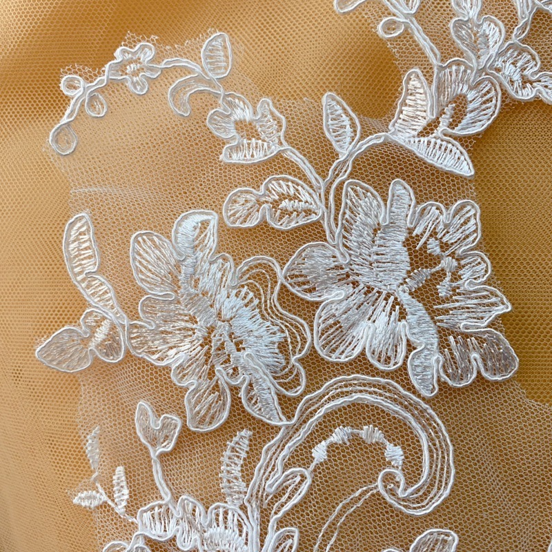 2 Pieces/4 Pieces, Exquisite W - Embroidery White Dress recension och pris