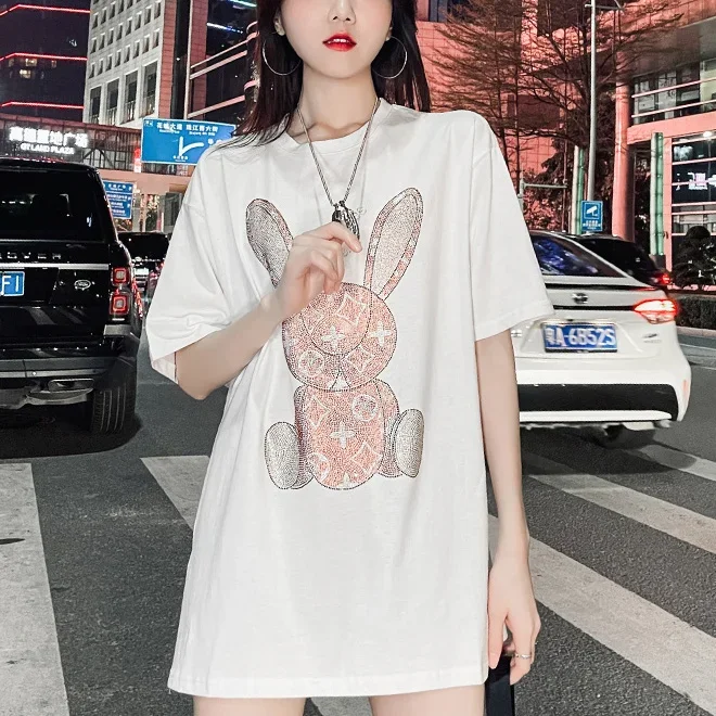 Women's Summer Casual T-Shirt: - Embroidery Shirt recension och pris