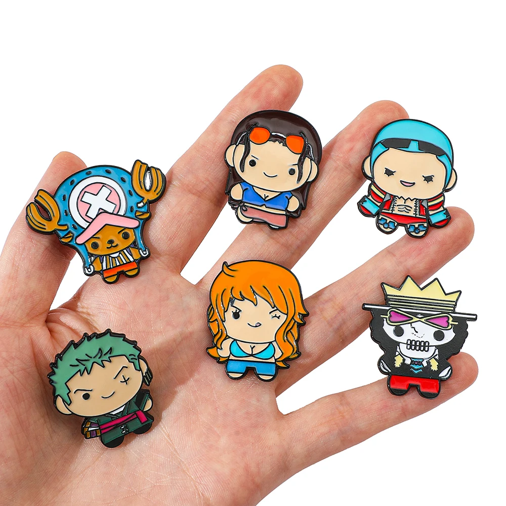 9 Pcs Creative Cartoon Brooch  - Embroidery Wallpaper recension och pris