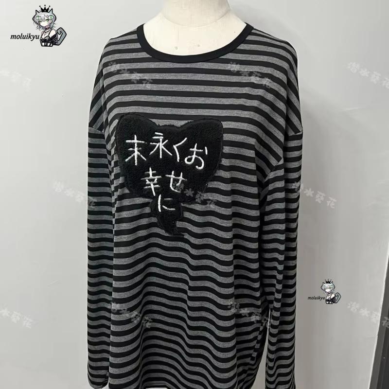 Y2K American Punk Vintage O Ne - Embroidery Shirt recension och pris