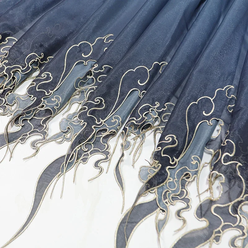 Chinese Style Embroidery Lotus - Embroidery Skirt recension och pris