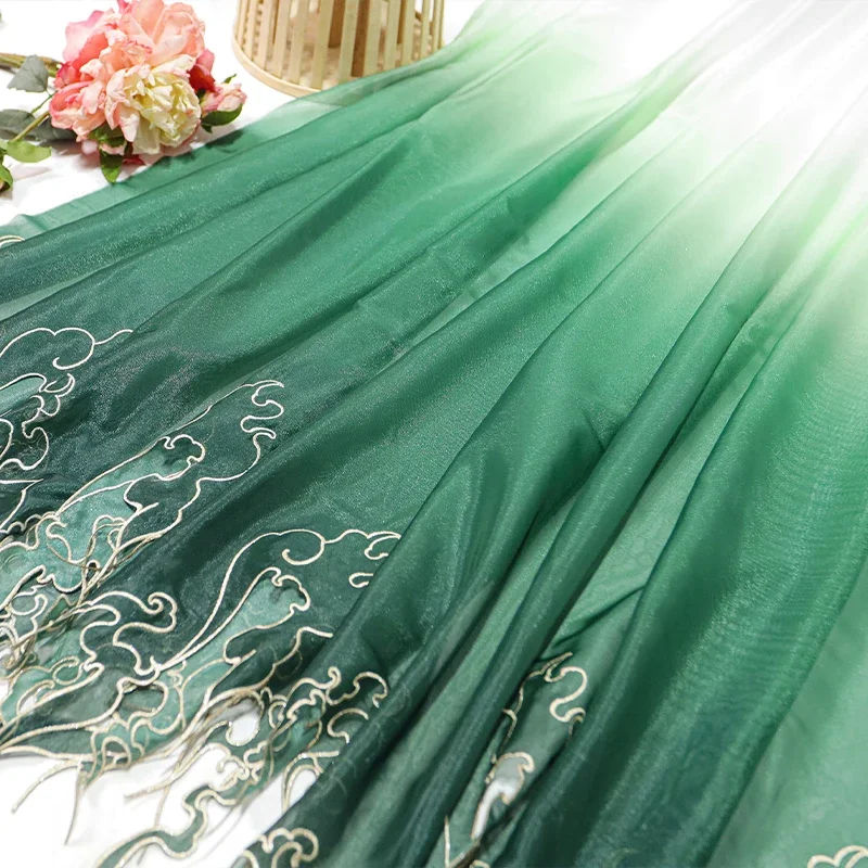 Chinese Style Embroidery Lotus - Embroidery Skirt recension och pris