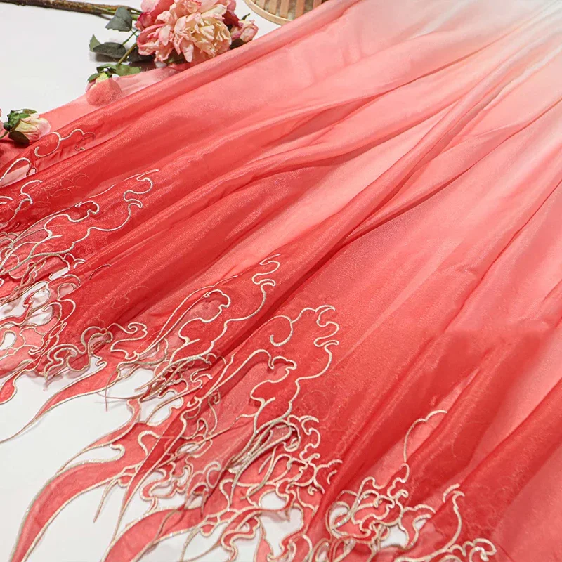 Chinese Style Embroidery Lotus - Embroidery Skirt recension och pris