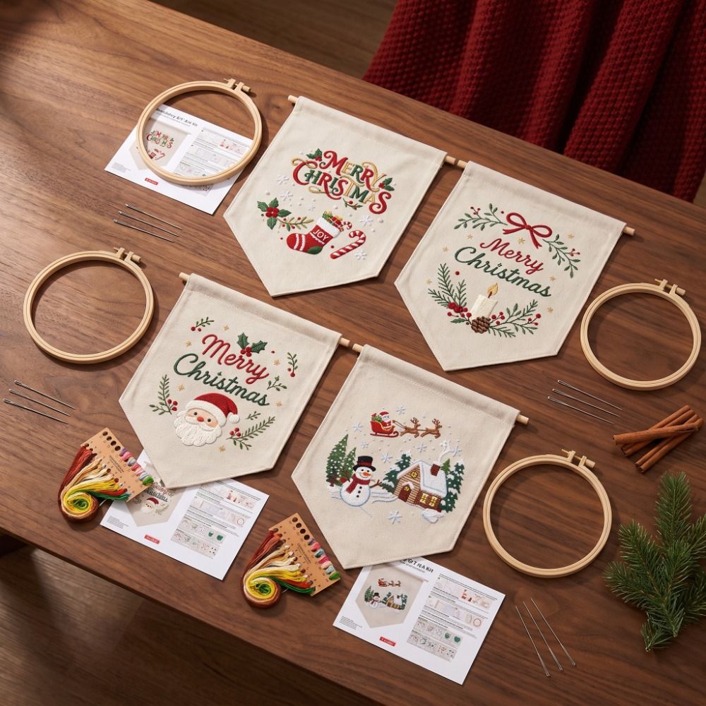 Handmade Christmas Embroidery  - Embroidery Xmas Tree recension och pris