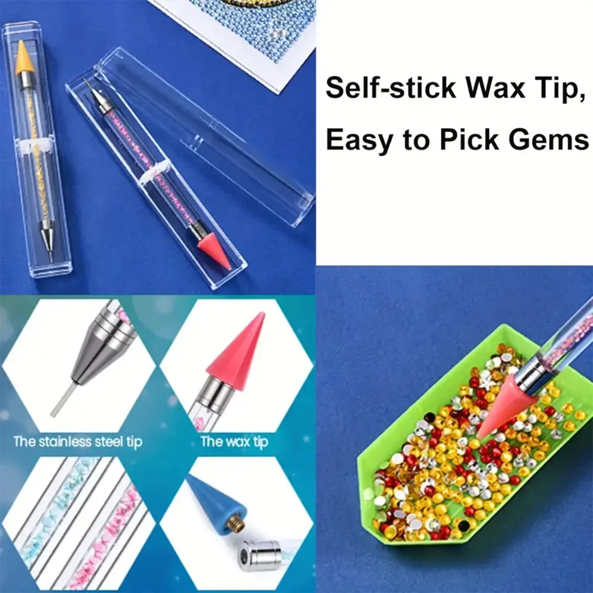 Waxless Diamond Painting Tool, - Embroidery Tools recension och pris