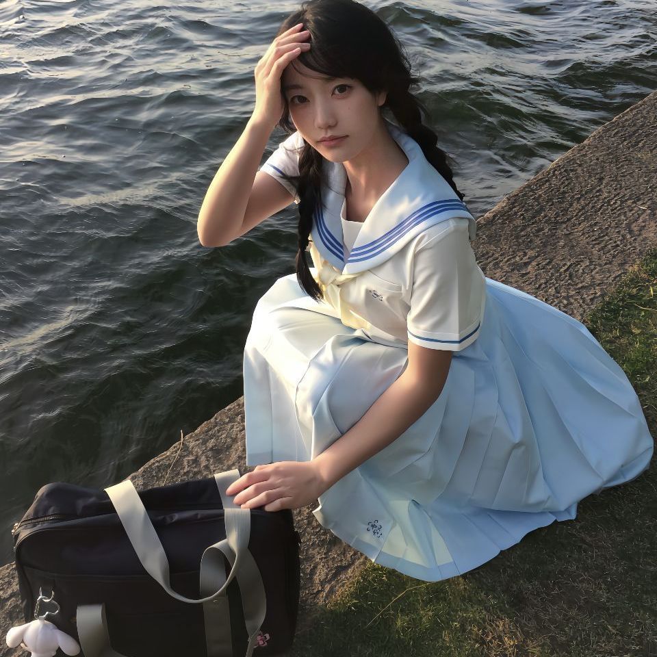 MAGOGO Original Japanese JK Sa - Embroidery Uniform recension och pris