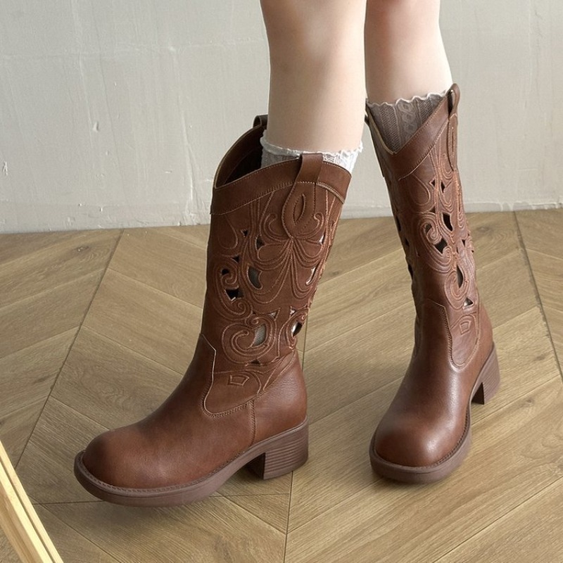 Womens Western Cowboy Boots Ho - Embroidery Outfit recension och pris