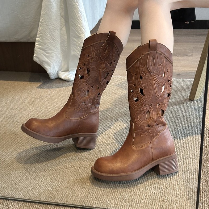 Womens Western Cowboy Boots Ho - Embroidery Outfit recension och pris