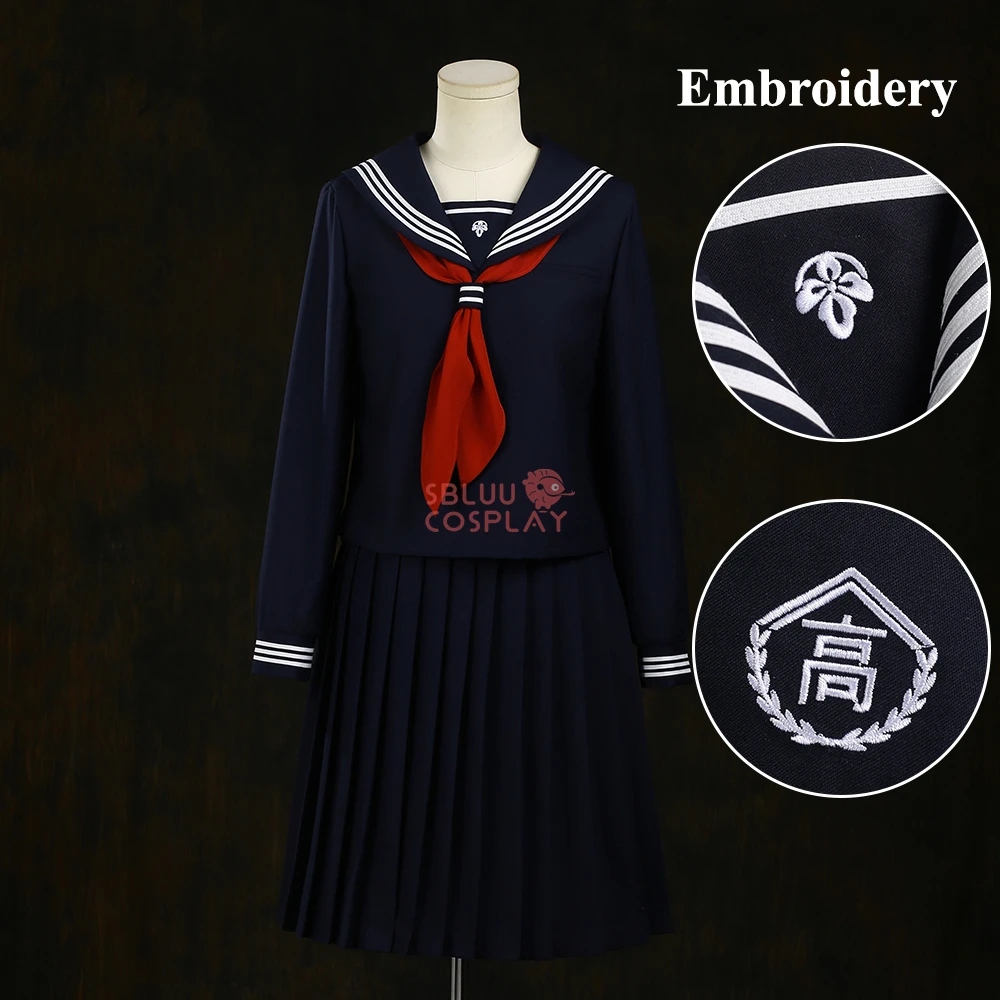 SBluuCosplay Shimizu Hinako Co - Embroidery Uniform recension och pris