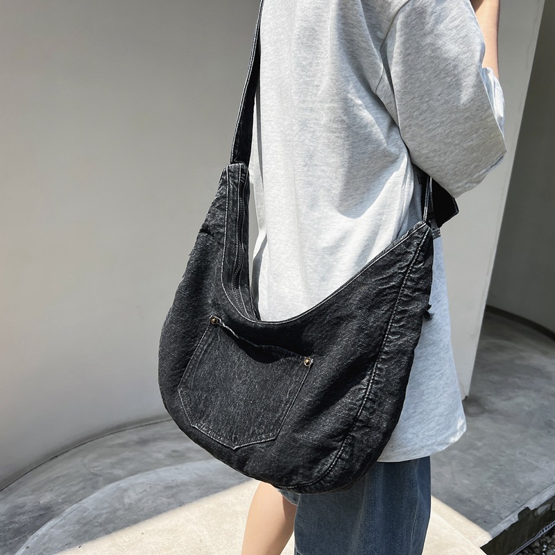 Denim Crossbody Bags for Woman - Embroidery Class recension och pris