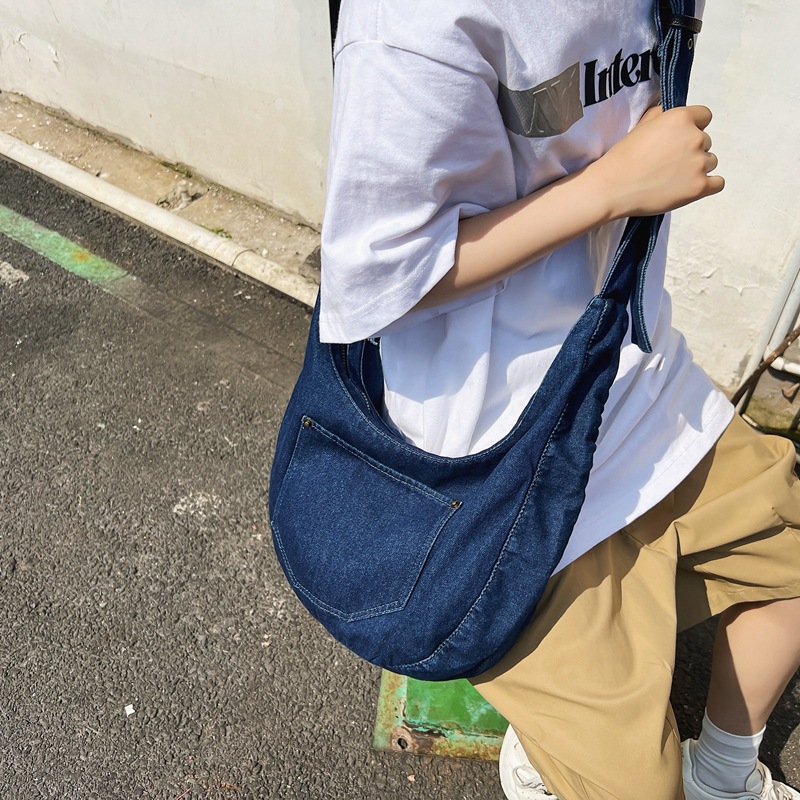 Denim Crossbody Bags for Woman - Embroidery Class recension och pris
