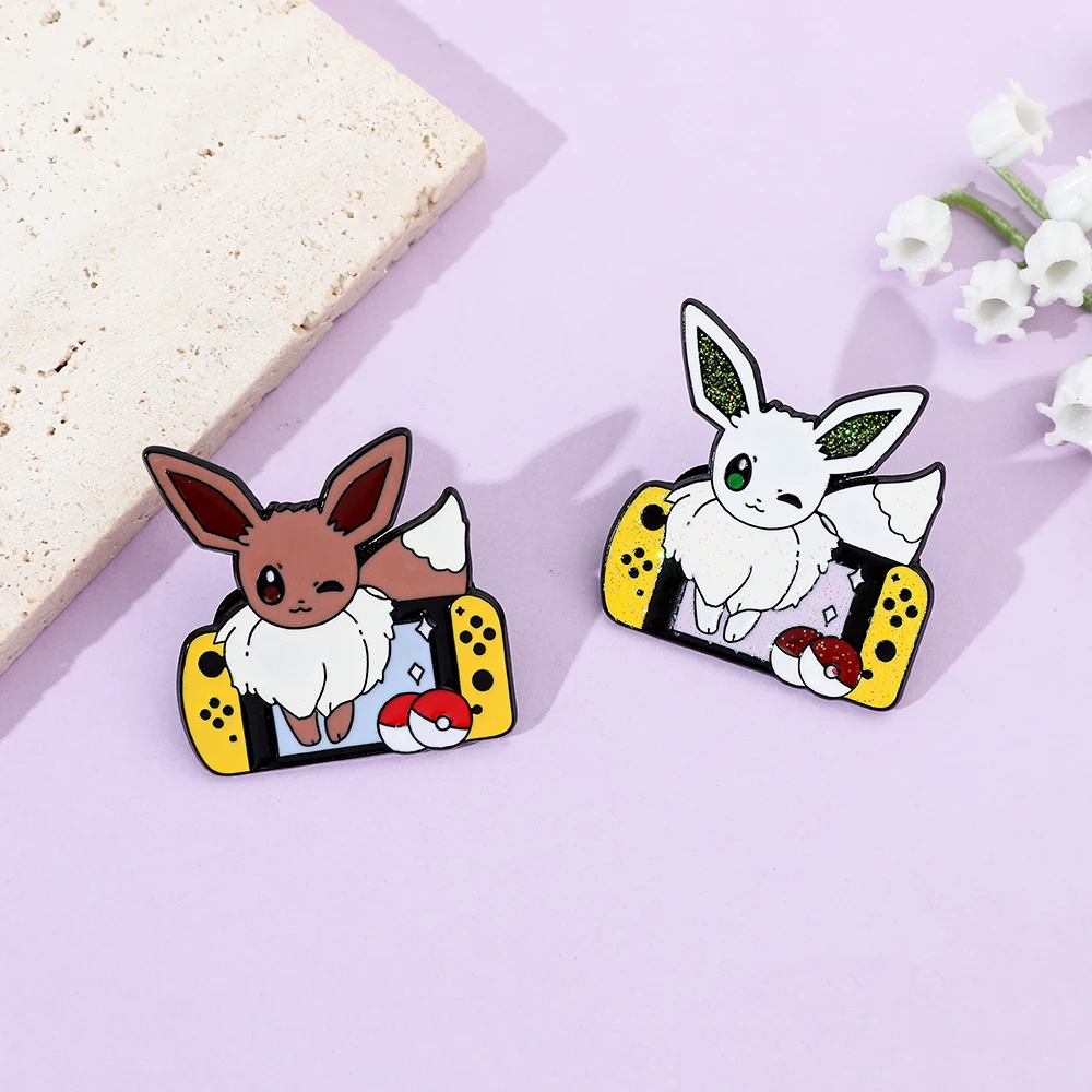 2 Pcs Anime Elf Cartoon Brooch - Embroidery Wallpaper recension och pris