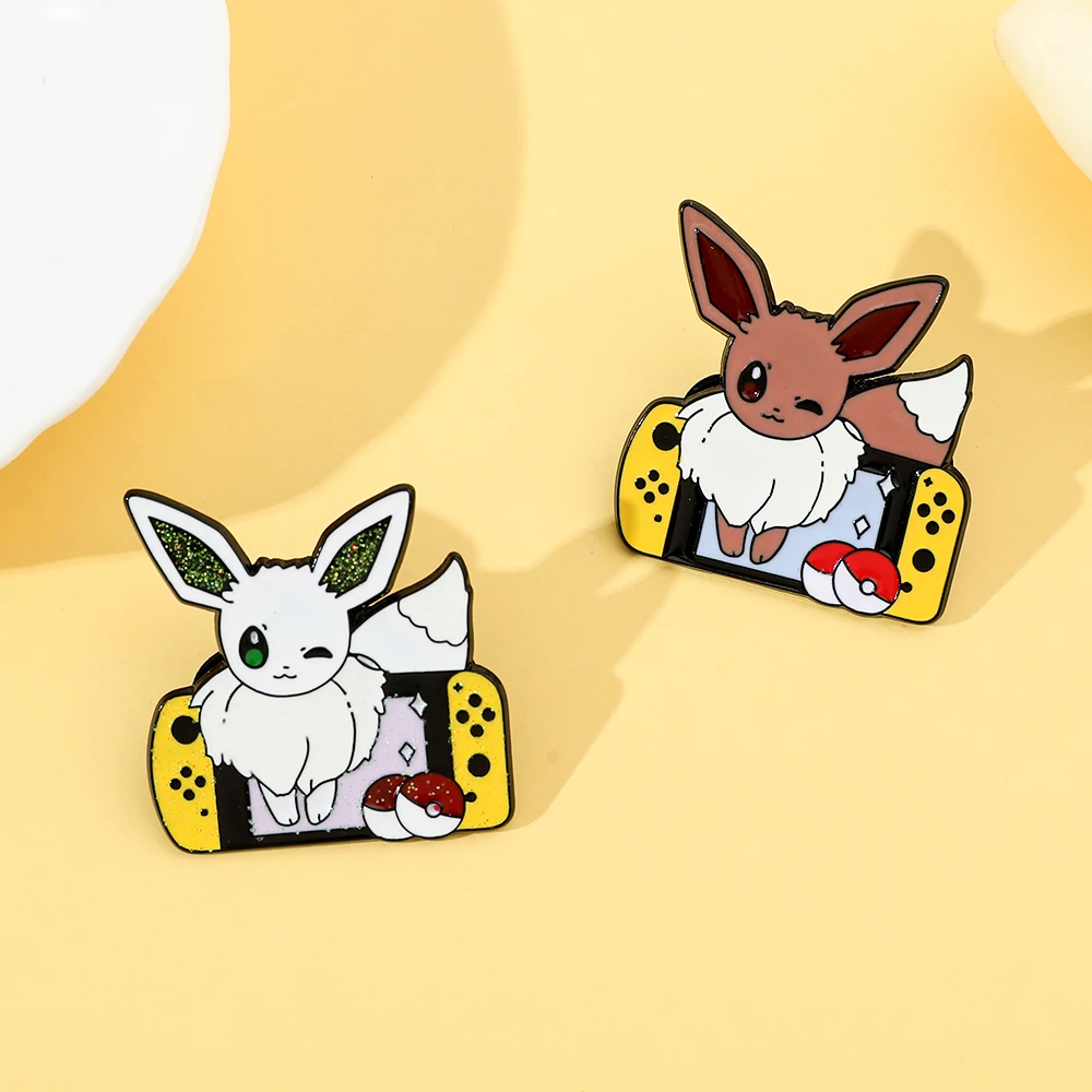 2 Pcs Anime Elf Cartoon Brooch - Embroidery Wallpaper recension och pris