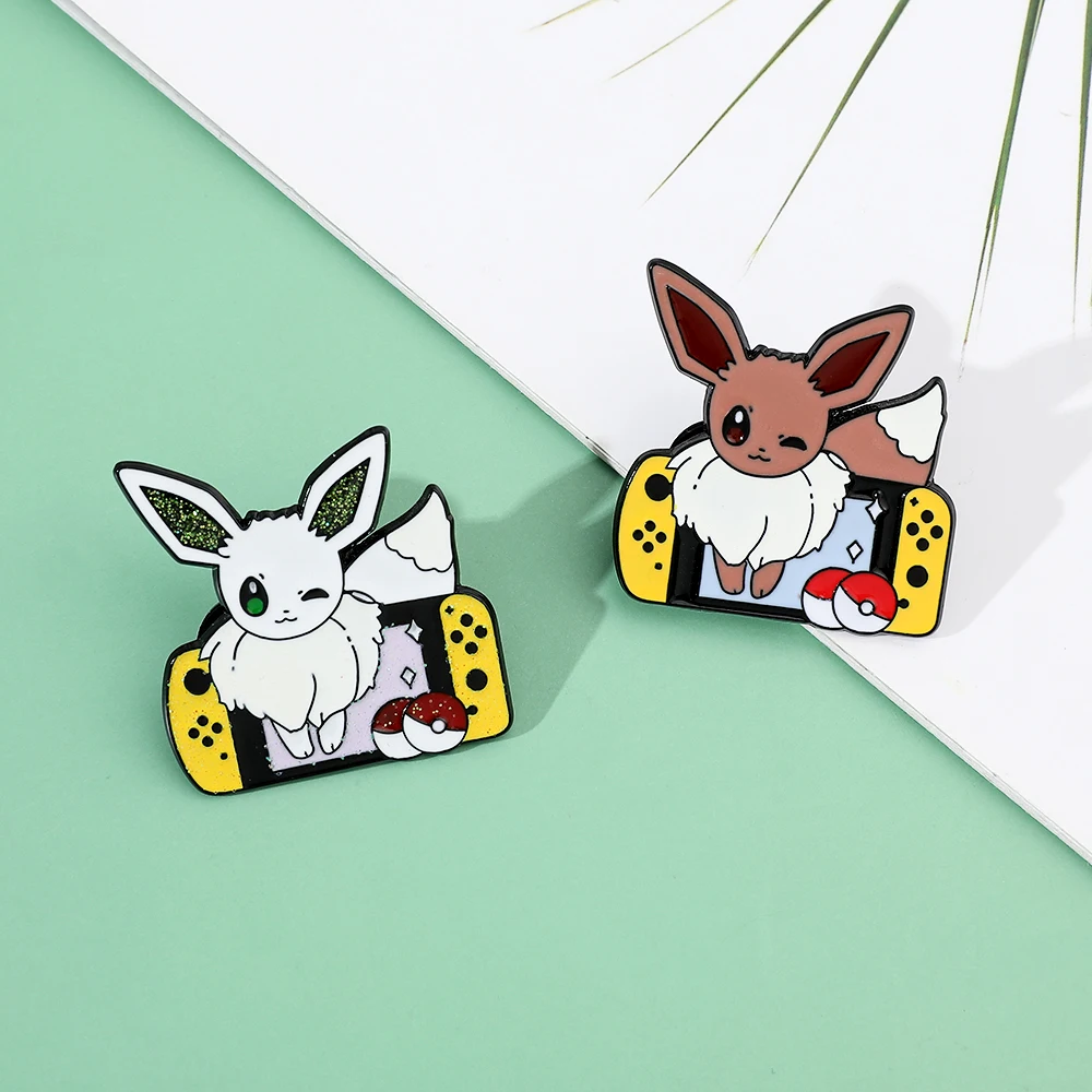 2 Pcs Anime Elf Cartoon Brooch - Embroidery Wallpaper recension och pris