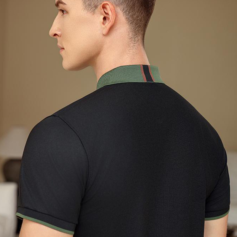 Color Block Polo Shirt - Free  - Embroidery Uniform recension och pris