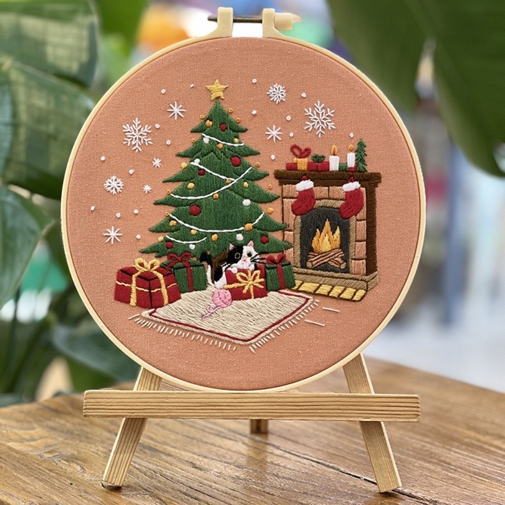 Handmade Christmas Embroidery  - Embroidery Xmas Tree recension och pris