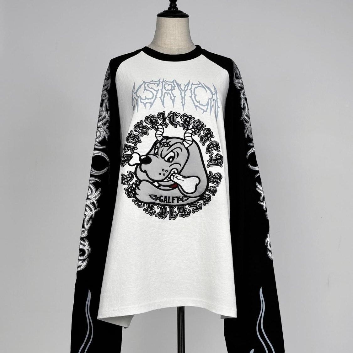 Y2K Japanese Harajuku Streetwe - Embroidery Shirt recension och pris
