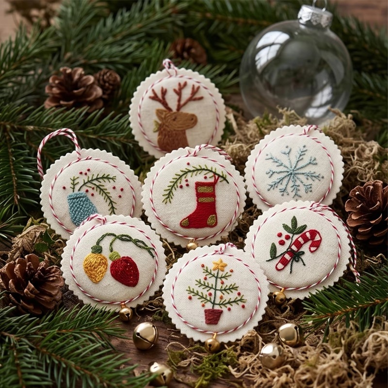 Christmas Embroidery Kit for B - Embroidery Xmas Tree recension och pris