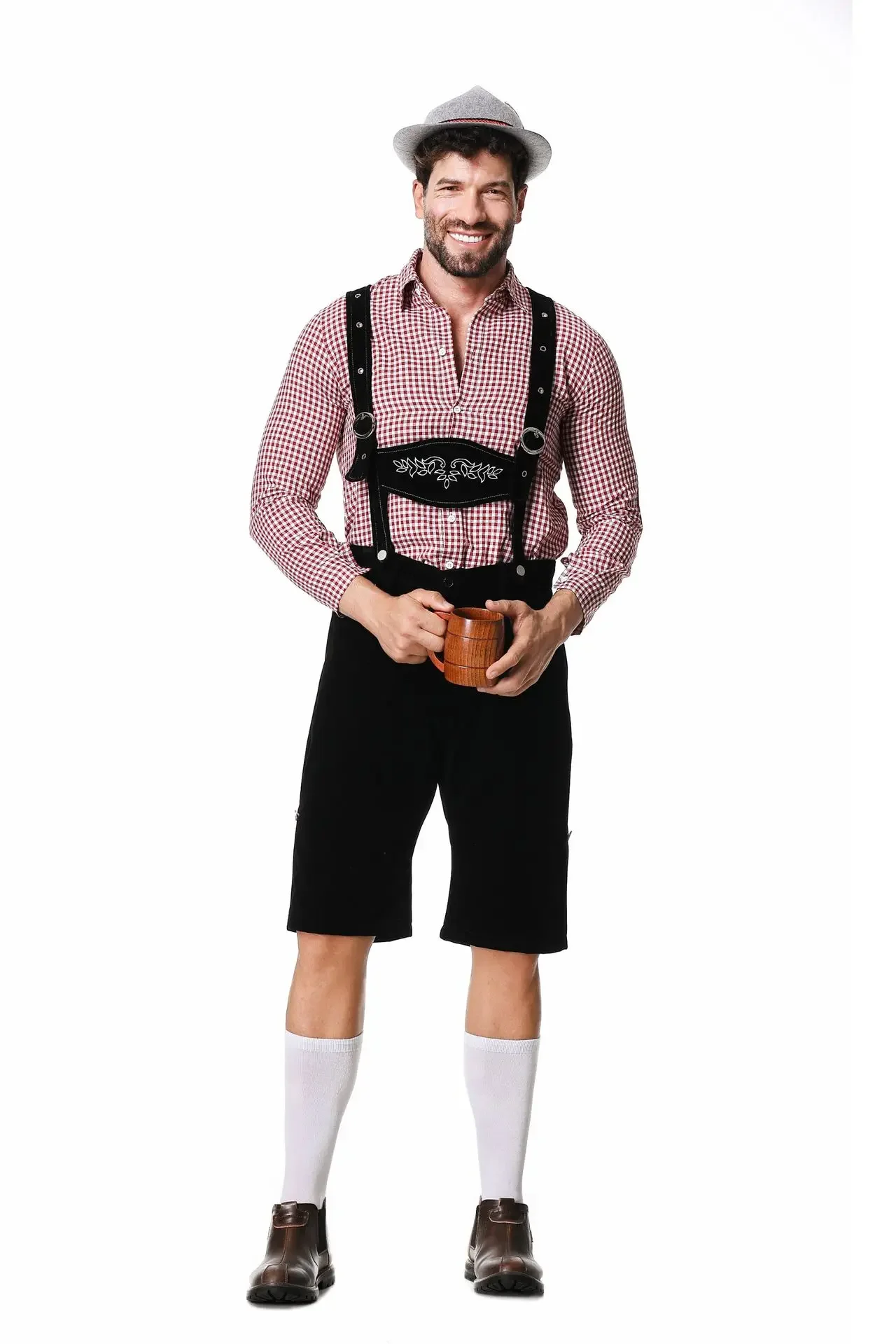 Germany Munich Traditional Okt - Embroidery Shirt recension och pris