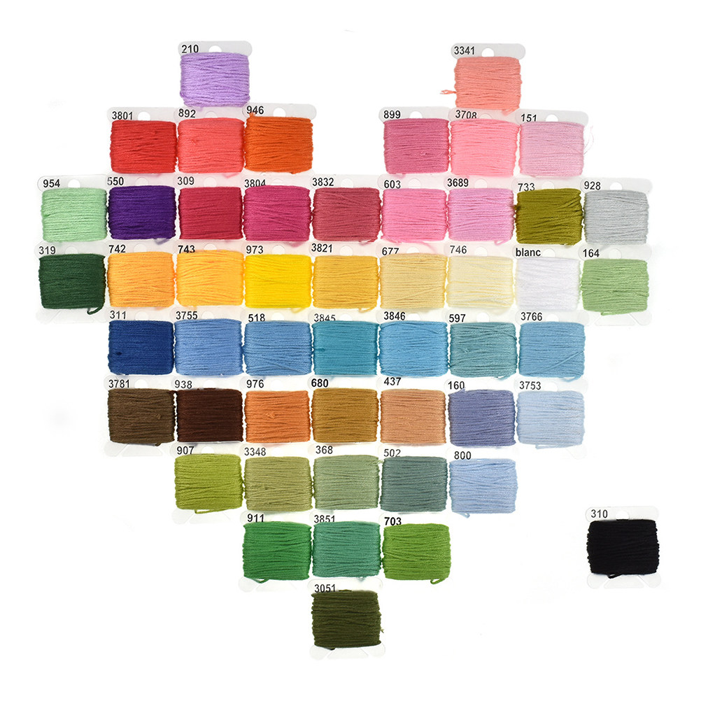 50 Assorted Embroidery Kit wit - Embroidery Tools recension och pris