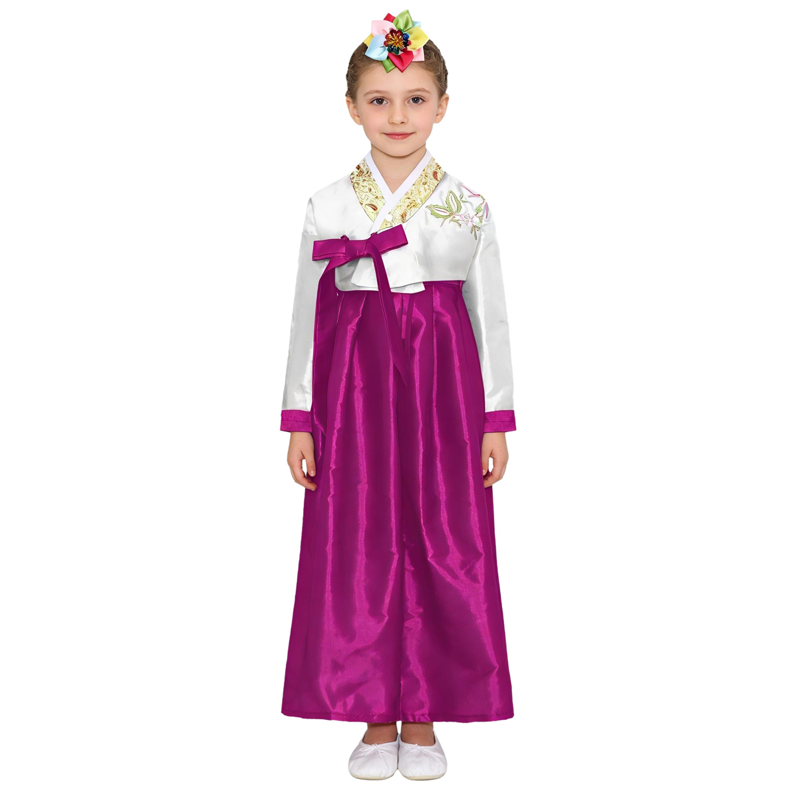 Kids Girls Korean National Han - Embroidery Skirt recension och pris
