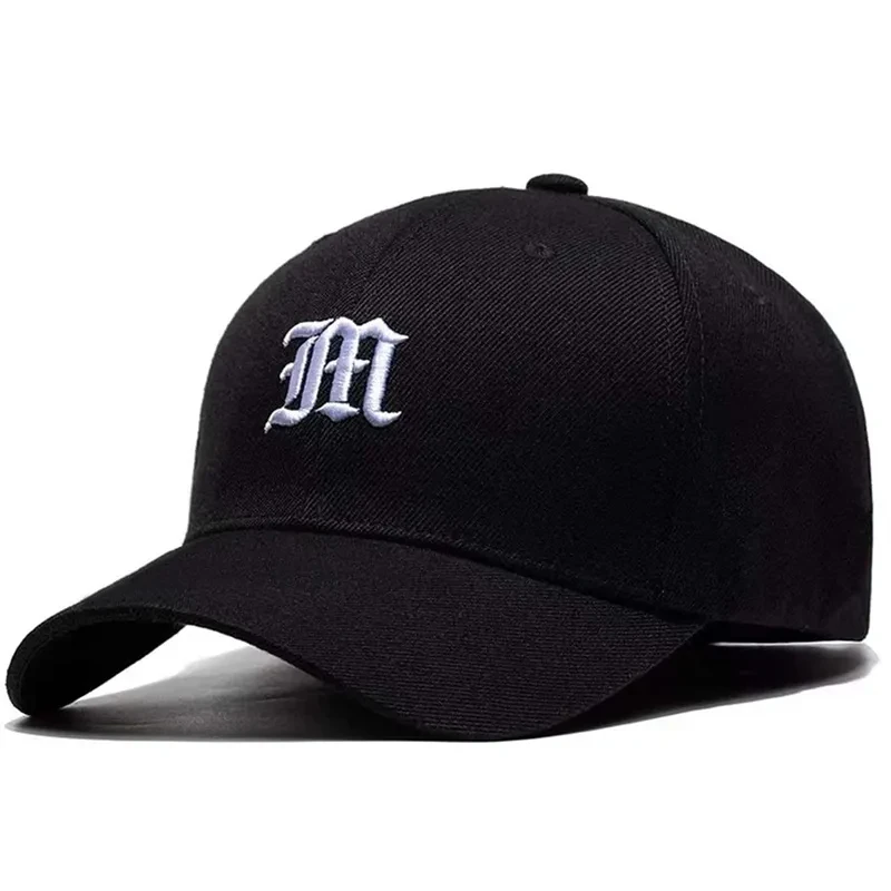 Unisex M Letter Embroidery Bas - Embroidery Letter M recension och pris