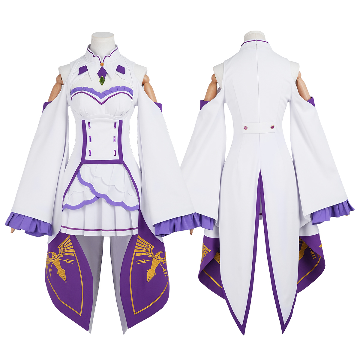HOLOUN Zero Anime Emilia Cospl - Embroidery Skirt recension och pris