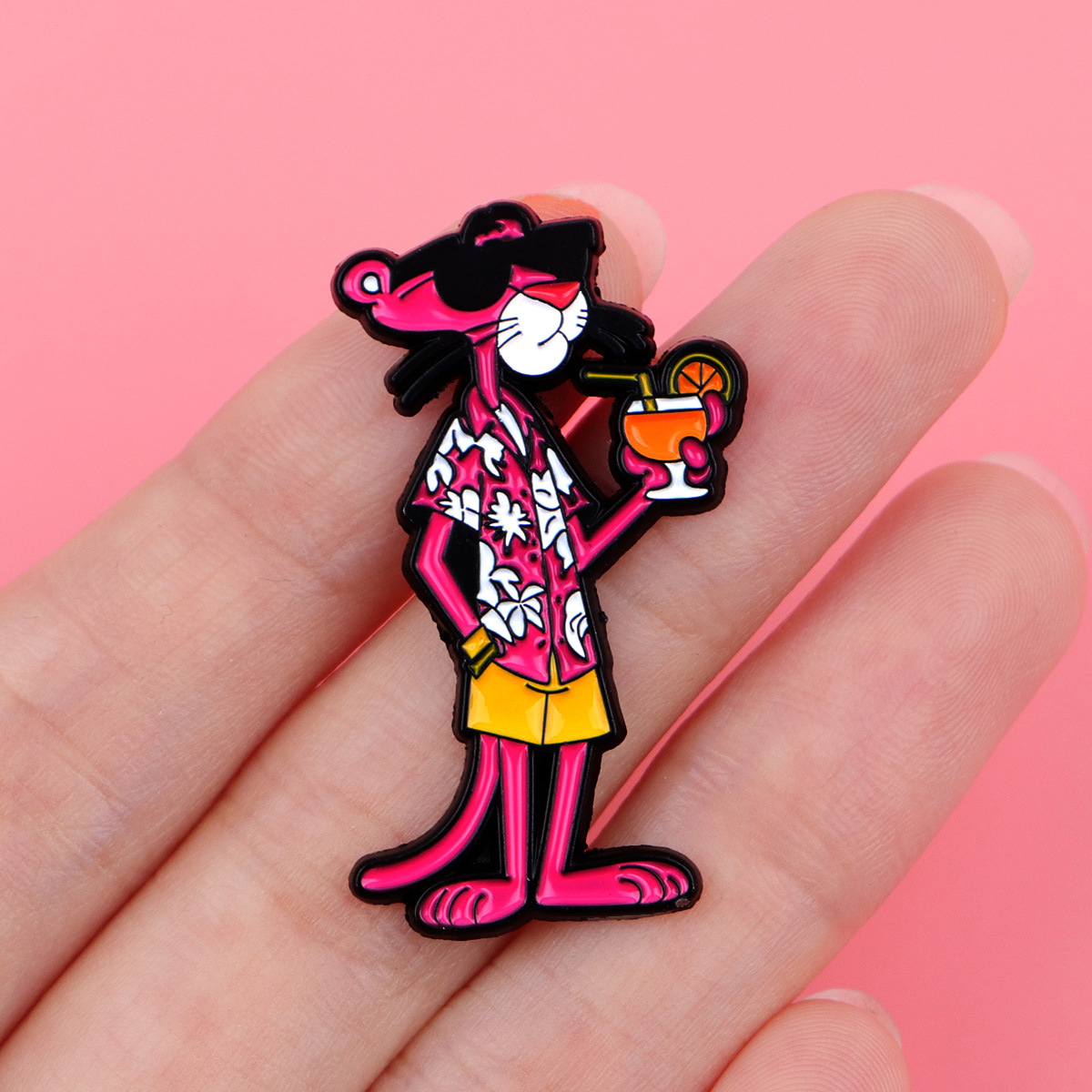 Cute Leopard Cartoon Brooch Pi - Embroidery Wallpaper recension och pris