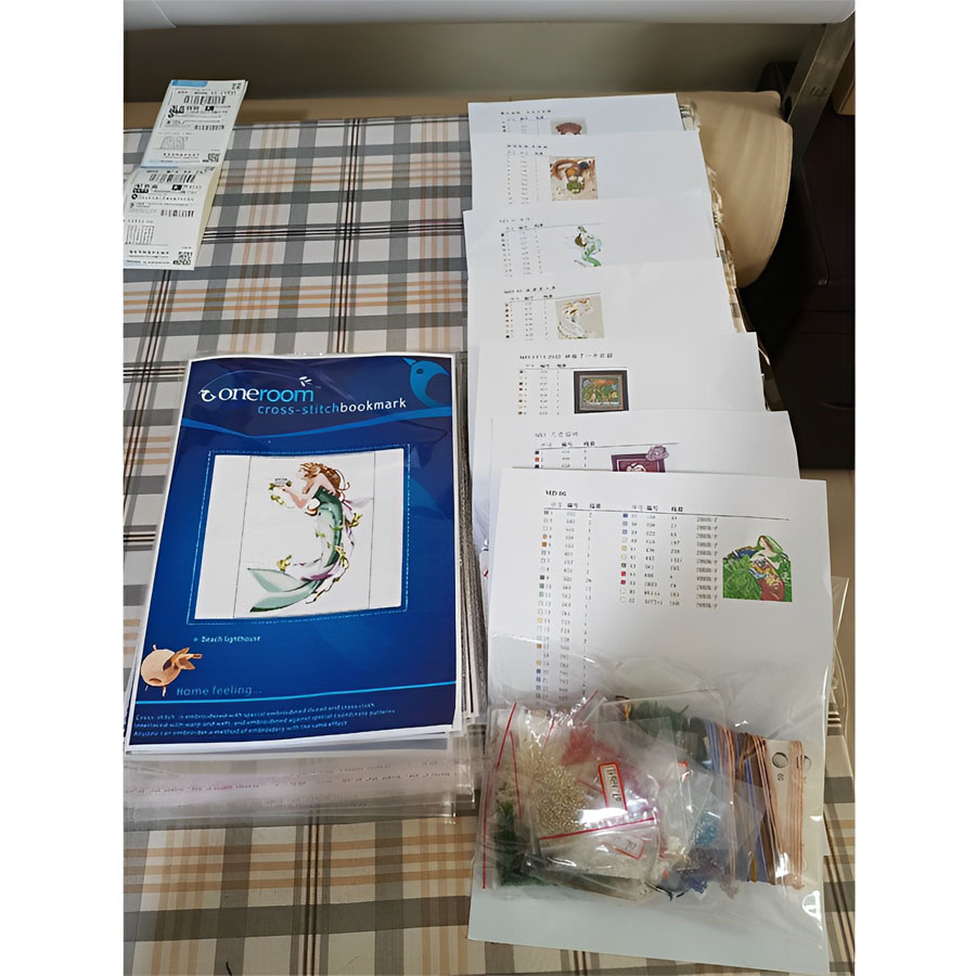 Cross stitch Kit 14CT Canvas C - Embroidery Yellow recension och pris