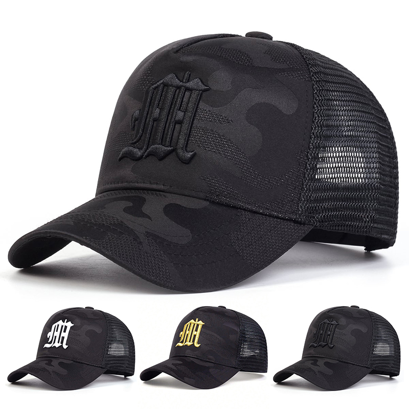 Fashion M Letter Camouflage Em - Embroidery Letter M recension och pris