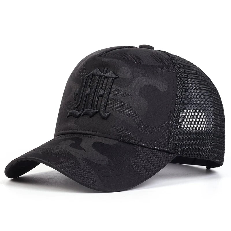 Fashion M Letter Camouflage Em - Embroidery Letter M recension och pris