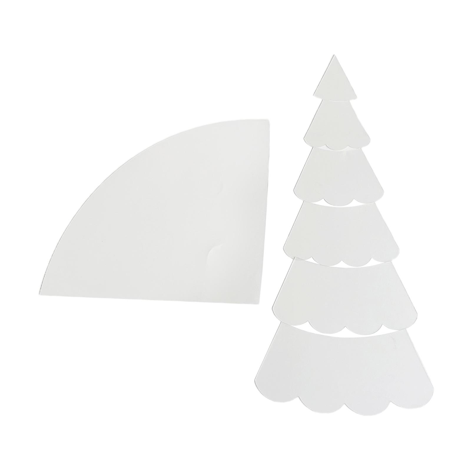 7Pcs/Set Xmas Tree Quilting Te - Embroidery Xmas Tree recension och pris
