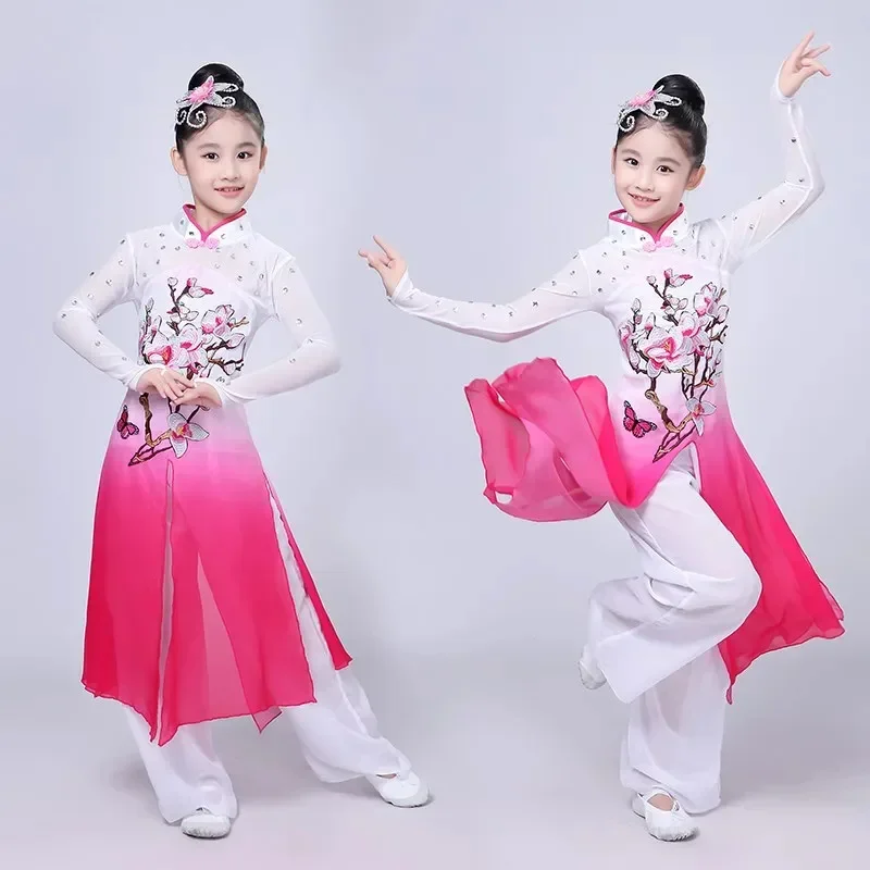 Girls Traditional Yangko Dance - Embroidery Outfit recension och pris