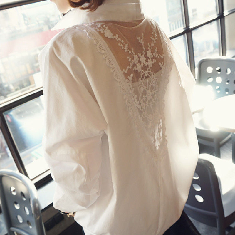 Fashion V-Neck Embroidery Gauz - Embroidery Uniform recension och pris