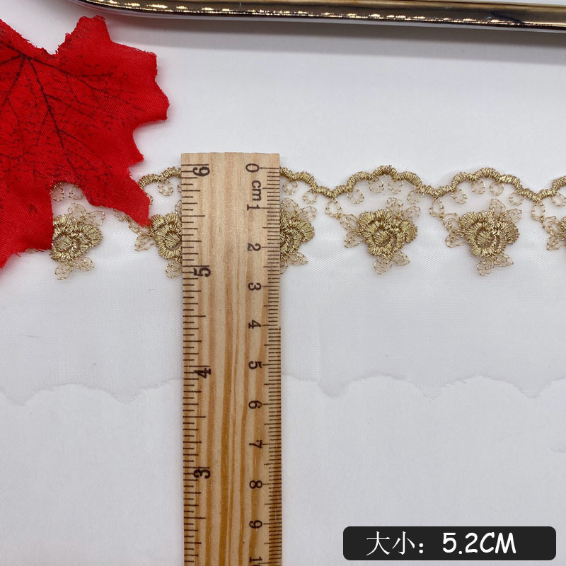Gold thread embroidery rose fl - Embroidery Underwear recension och pris