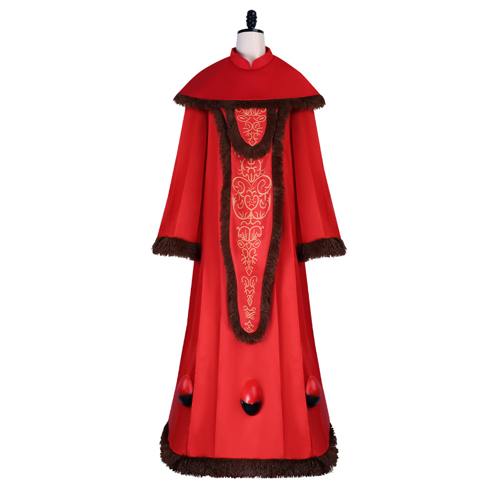 Women Retro Red Embroidery Rob - Embroidery Outfit recension och pris